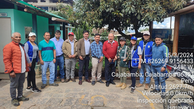 Realizaron esta mañana una inspección ocular a la Quebrada Ismayacu de nuestra Provincia
