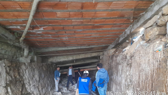 Realizaron esta mañana una inspección ocular a la Quebrada Ismayacu de nuestra Provincia