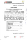 Vista preliminar de documento COMUNICADO Nº001_RESULTADOS DE LA VERIF. POST. VIRTUAL_LAS MERCEDES