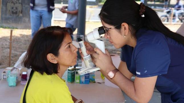 Con numerosas atenciones concluye semana de despistajes gratuitos por el Día Mundial del Glaucoma