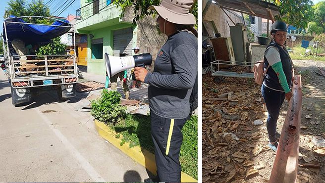 Madre de Dios realiza jornada de recojo de inservibles y eliminación de criaderos de zancudos