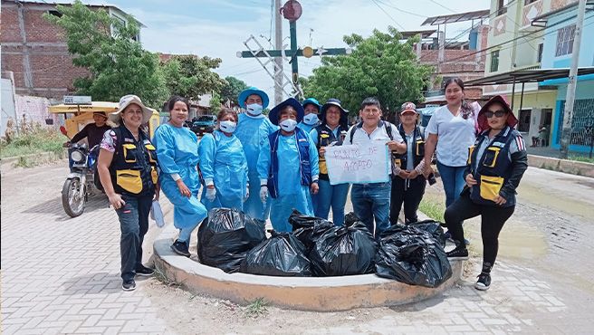 Tumbes: se logra recolectar más de 30 toneladas de inservibles para hacerle frente al dengue