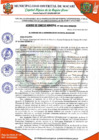 Vista preliminar de documento Acuerdo de Concejo Municipal n° 032-2024-MDM