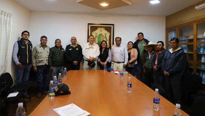 MPC se reunió con representantes del MININTER, ronda campesina y rondas urbanas