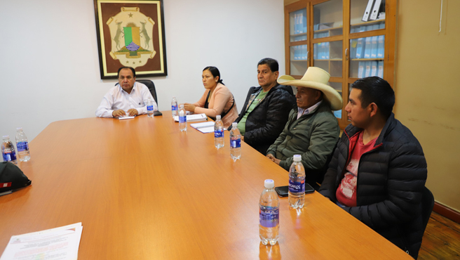 MPC se reunió con representantes del MININTER, ronda campesina y rondas urbanas