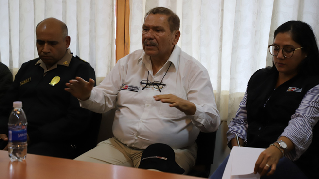 MPC se reunió con representantes del MININTER, ronda campesina y rondas urbanas