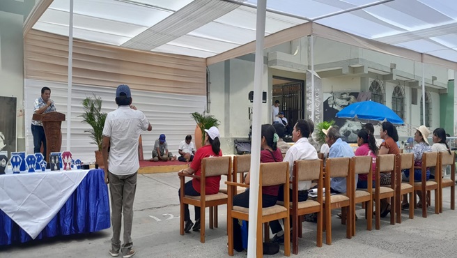 DRTPE Piura participó en feria organizada por la Municipalidad de Catacaos por la conmemoración del día del Artesano.