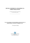 Vista preliminar de documento Plan sudamericano de desarrollo humano de las migraciones, contexto y perspectivas. 