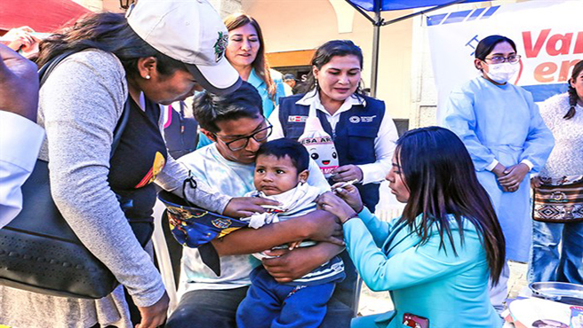 OBJETIVO ES INMUNIZAR ESPECIALMENTE A NIÑOS DE 5 AÑOS