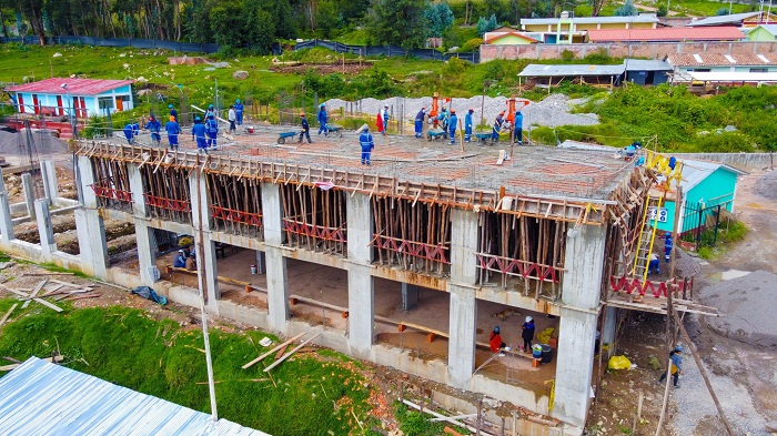 Gobierno regional realizó techado del Instituto Superior Tecnológico de Chincheros