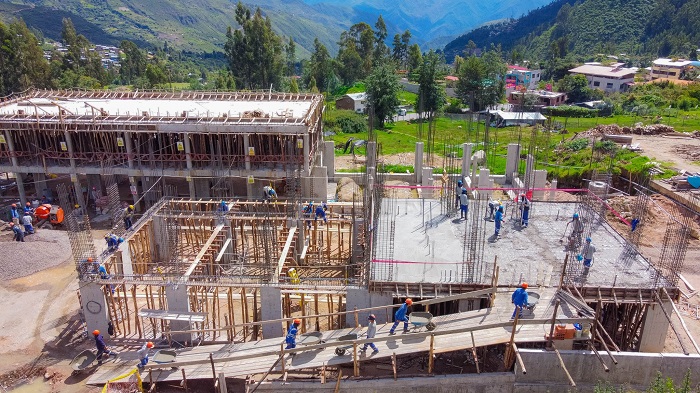 Gobierno regional realizó techado del Instituto Superior Tecnológico de Chincheros