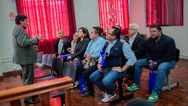 Presidenta de la Corte Superior de Justicia de Cusco recibió a delegación de jueces del país de Mexico