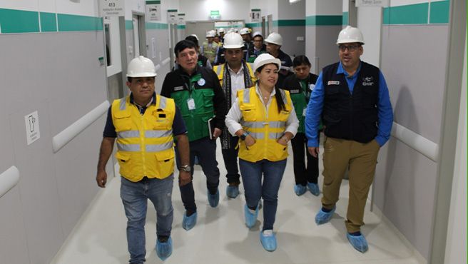 Huánuco: Equipo técnico del Minsa supervisó el avance de obra de los hospitales de Llata y Tingo María