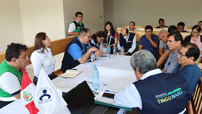 Huánuco: Equipo técnico del Minsa supervisó el avance de obra de los hospitales de Llata y Tingo María