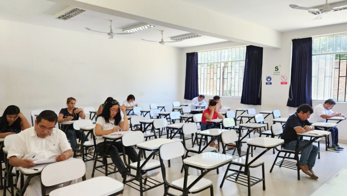 Con total normalidad se desarrolló el examen de conocimientos para la selección de jueces supernumerarios de Piura