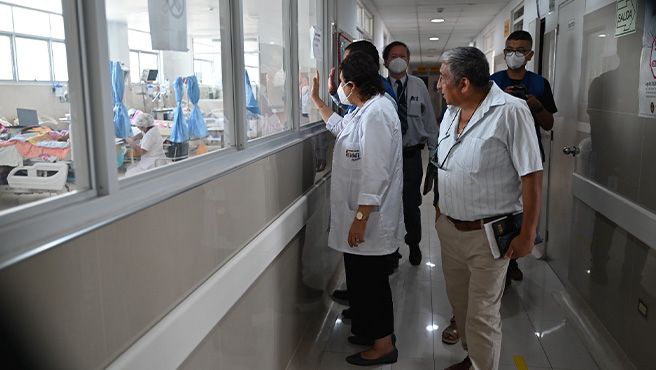 Pacientes del Instituto Nacional de Salud del Niño de Breña no fueron afectados por aniego en las salas de UCI