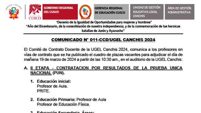 COMUNICADO 11-24