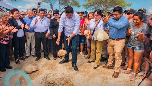 MPP concreta un anhelo de más de 50 años con la colocación de la primera piedra en el tablazo sector 2