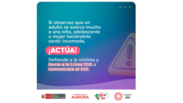 ¡Seamos una sociedad protectora de la niñez y adolescencia!
