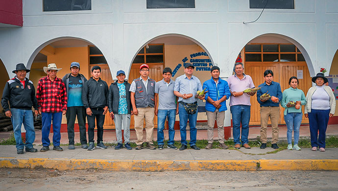 Impulsan proyectos de sistema de riego en comunidades de Putica y zonas aledañas de Cangallo