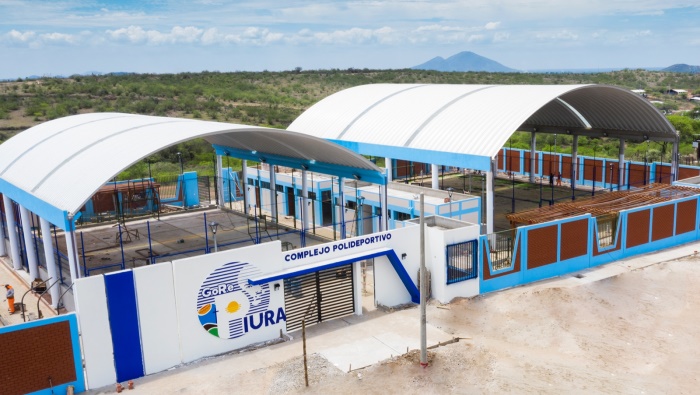 Chulucanas: Polideportivo en centro poblado Yapatera ya es una realidad