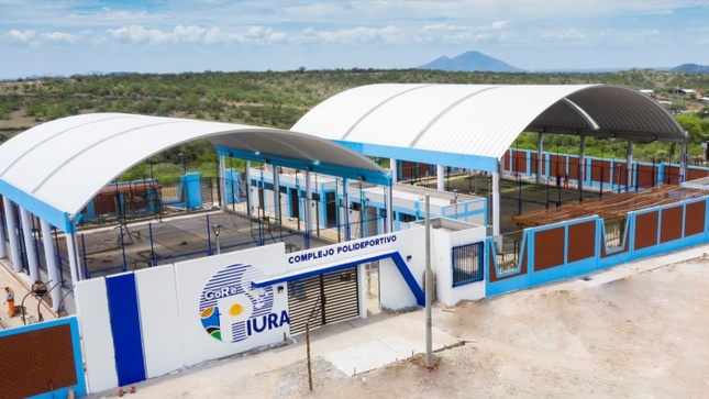 Chulucanas: Polideportivo en centro poblado Yapatera ya es una realidad