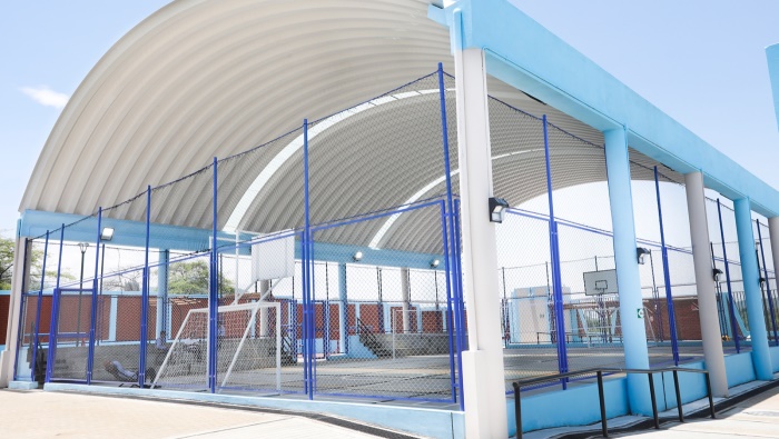 Chulucanas: Polideportivo en centro poblado Yapatera ya es una realidad