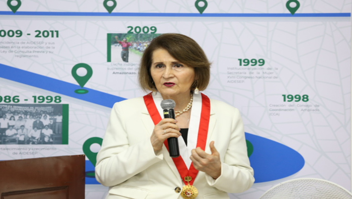 La tarea pendiente del Perú es que más gente honrada y capaz ingrese a la vida pública afirma la vicepresidenta del TC Luz Pacheco Zerga