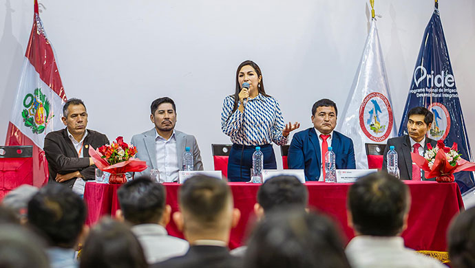 Conmemoración de los 15 años del Programa Regional de Irrigación y Desarrollo Rural Integrado - PRIDER