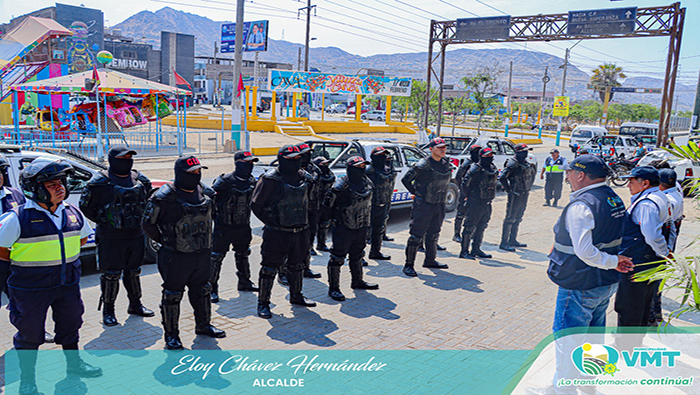 #JUNTOS POR LA SEGURIDAD CIUDADANA EN VMT.