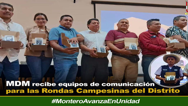 El propósito de esta iniciativa es fortalecer el papel de las Rondas Campesinas en la vigilancia y garantía de la seguridad en las provincias de Ayabaca y Huancabamba.   