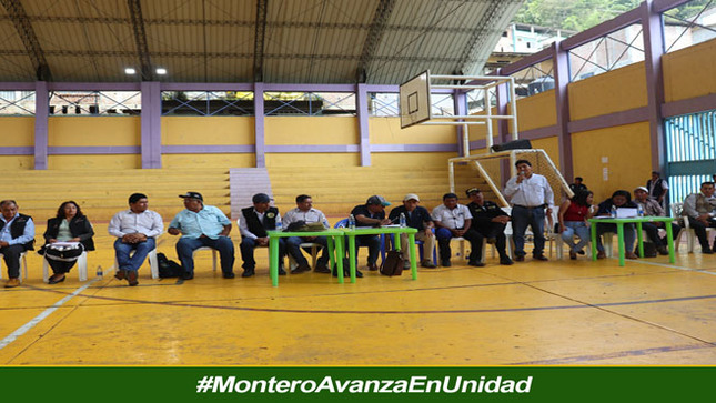 Se realizo el primer congreso de rondas campesinas para coordinar acciones en beneficio de la poblacion.