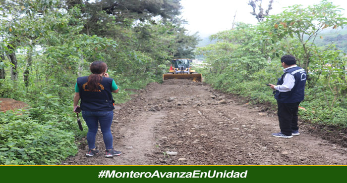Se realizo la limpieza del tramo las Casuarinas-Santa Rosa de Chonta en respuesta ante precipitaciones pluviales.