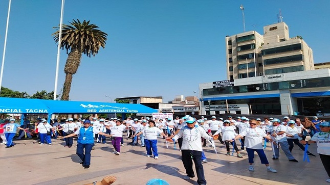 EsSalud Tacna realiza masiva caminata por el Día Mundial del Riñón