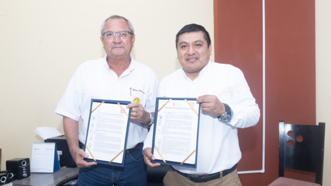 Foto Firma de tres convenios de cooperación interinstitucional entre el GORE Tumbes y la Municipalidad de Canoas