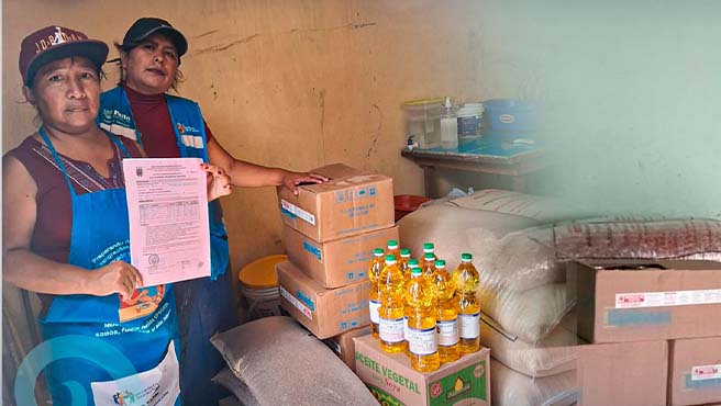 Comuna paiteña abasteció con 21 toneladas de alimentos a comedores populares