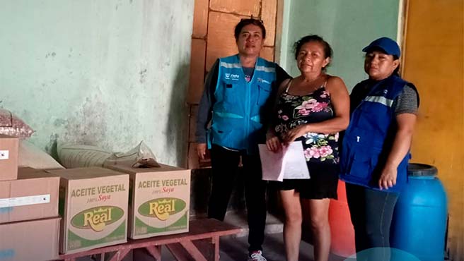 Comuna paiteña abasteció con 21 toneladas de alimentos a comedores populares