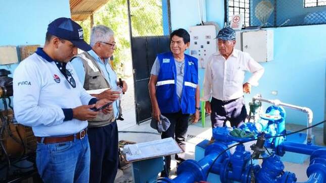 GORE supervisa calidad del agua en centros poblados del Bajo Piura