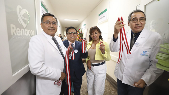 FOTO DE INAGURACIÓN DE LA RED NACIONAL DEL CORAZÓN