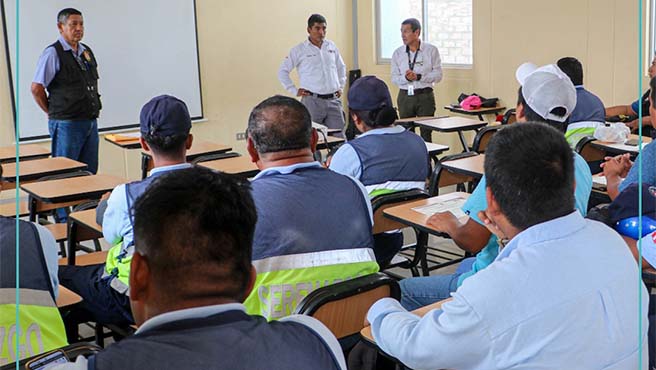 Comuna paiteña capacita a serenos para mejorar capacidad de respuesta frente a emergencias