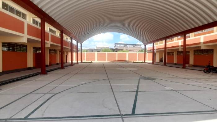 Sullana: GORE culmina mejoramiento de colegio INIF Nº 48 en beneficio de 600 estudiantes