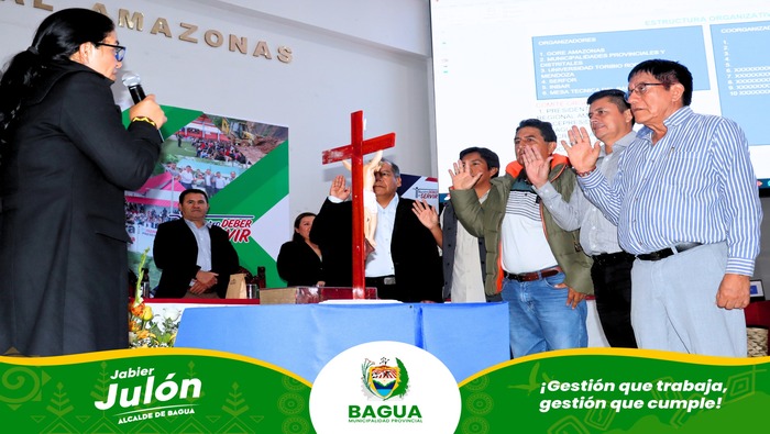 Juramentación de Comité del BAMBU en Amazonas