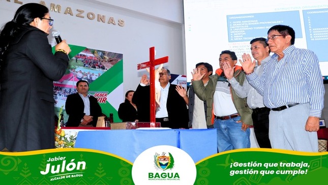 Juramentación de Comité del BAMBU en Amazonas