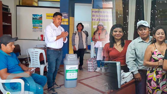 Sensibilizan a trabajadores municipales sobre el manejo adecuado de residuos sólidos.