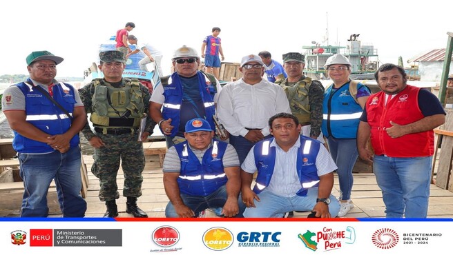 Grtc realiza mega operativo fluvial en Nauta e Iquitos