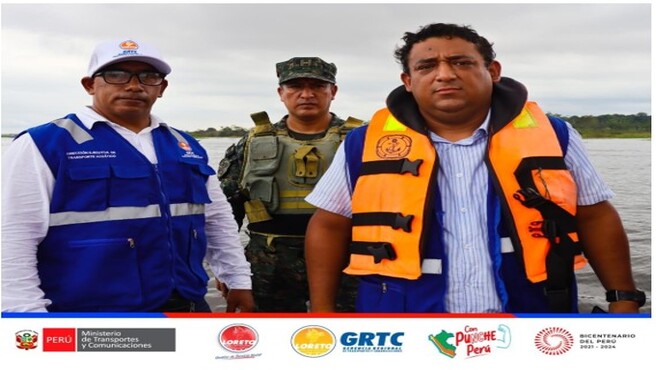 Grtc realiza mega operativo fluvial en Nauta e Iquitos