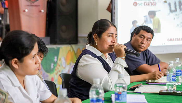 Autoridades unidas contra la tuberculosis en La Convención