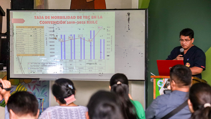 Autoridades unidas contra la tuberculosis en La Convención