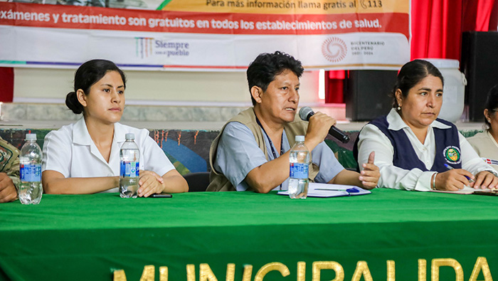 Autoridades unidas contra la tuberculosis en La Convención