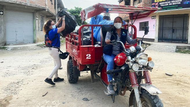 San Martín: 19 toneladas de potenciales criaderos de dengue fueron eliminados en Tocache